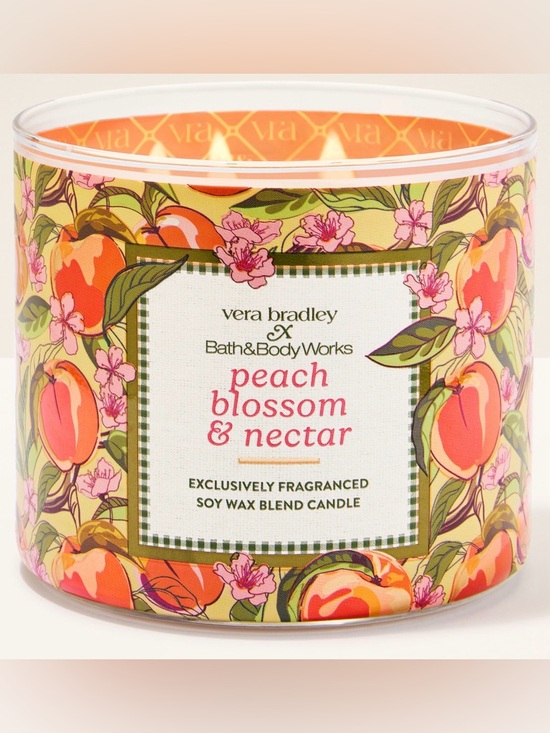 Vera Bradley Other - Vera Bradley Peach Blossom & Nectar Scented Candle